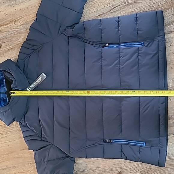 HFX PERFORMANCE BRAND MEN'S BLUE WARM WINTER HOODED COAT SIZE XL - Picture 17 of 17